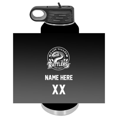 40oz Water Bottle with optional name/number included Thumbnail