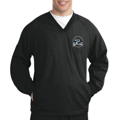 Adult Unisex V-Neck Raglan Wind Shirt Thumbnail