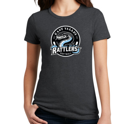 Ladies Charcoal T-Shirt Thumbnail