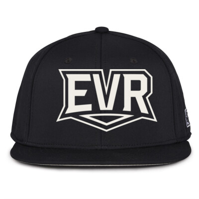 The Game flexfit perforated flatbill hat - printed EVR logo  Thumbnail