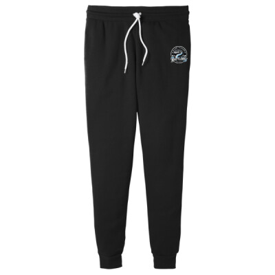 Adult Bella Canvas Fleece Jogger Rattler circle logo Thumbnail