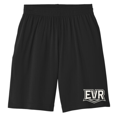 Unisex Adult Pocketed Athletic Shorts 9" inseam EVR logo Thumbnail