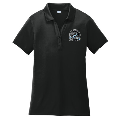 Ladies Drifit Performance Polo - Rattlers circle logo Thumbnail