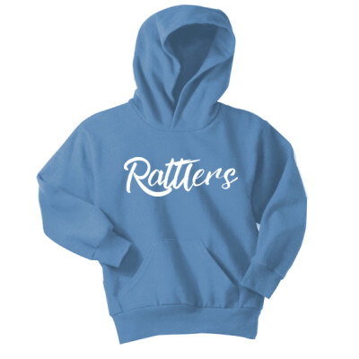Youth Fleece Hoodie - Rattlers white logo Thumbnail