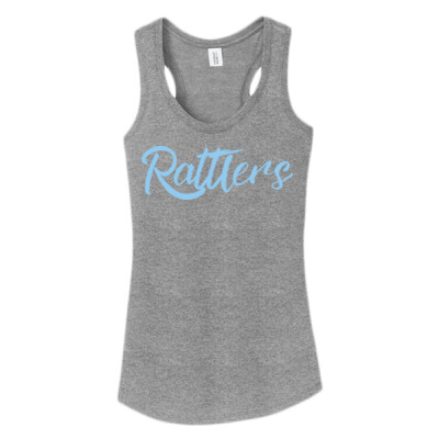 Women's Perfect Triblend Racerback - Rattlers blue logo Thumbnail