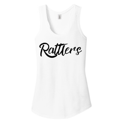 Women's Perfect Triblend Racerback - Rattlers black logo Thumbnail