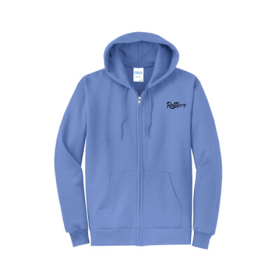 Adult Zip Up Hoodie - script logo Thumbnail