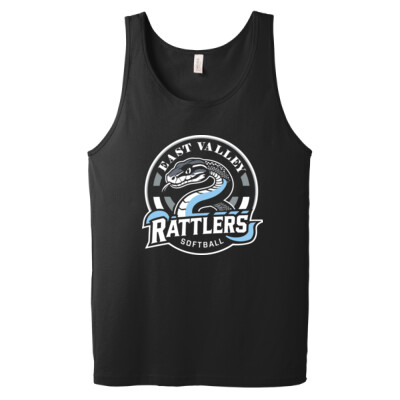 Unisex Jersey Tank - Black Thumbnail