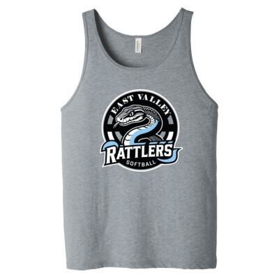 Unisex Jersey Tank - Heather Grey Thumbnail
