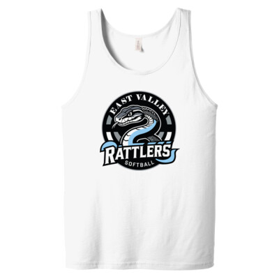 Unisex Jersey Tank - White Thumbnail