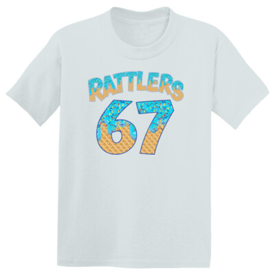 YOUTH Player Ice Cream Practice White Shirt - Must include number  Thumbnail